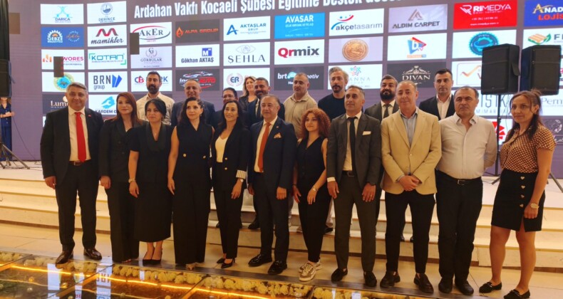 Ardahan Vakfı’ından Gebze’de Eğitime Destek Gecesi