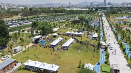 Ankara’da çocuk şenliğine yoğun ilgi