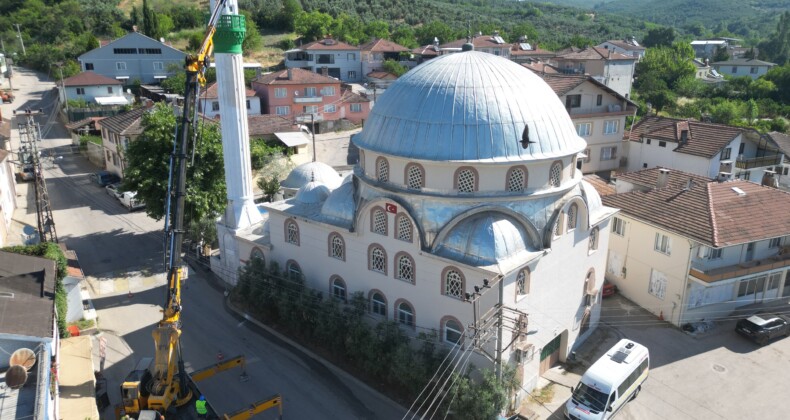 Bursa Büyükşehir Belediyesi Eliyle Camiler Yenileniyor