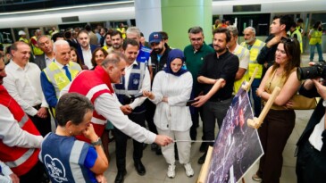 Ümraniye-Ataşehir-Göztepe Metro Hattı’nda ilk Test Sürüşü