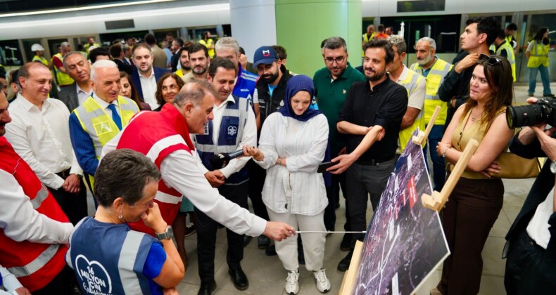Ümraniye-Ataşehir-Göztepe Metro Hattı’nda ilk Test Sürüşü
