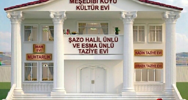 Celil Ünlü’den Köyüne Taziye Evi