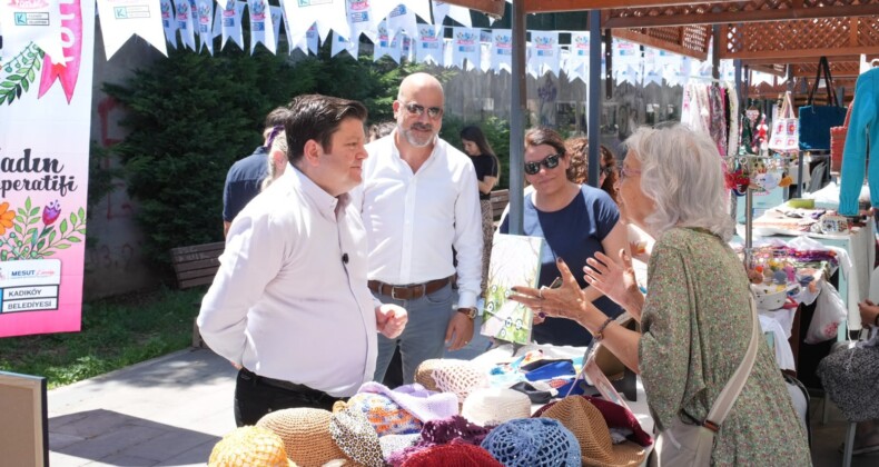 Kadıköy’de Kadın Emeği Pazarı Yaza Merhaba Dedi