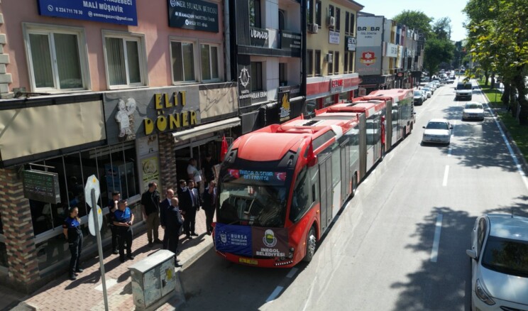 Bursa İnegöl’e metrobüs geliyor
