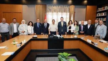 TÜMKON’dan Başkan Göksu’ya Ziyaret