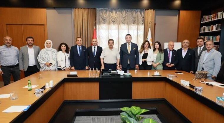 TÜMKON’dan Başkan Göksu’ya Ziyaret