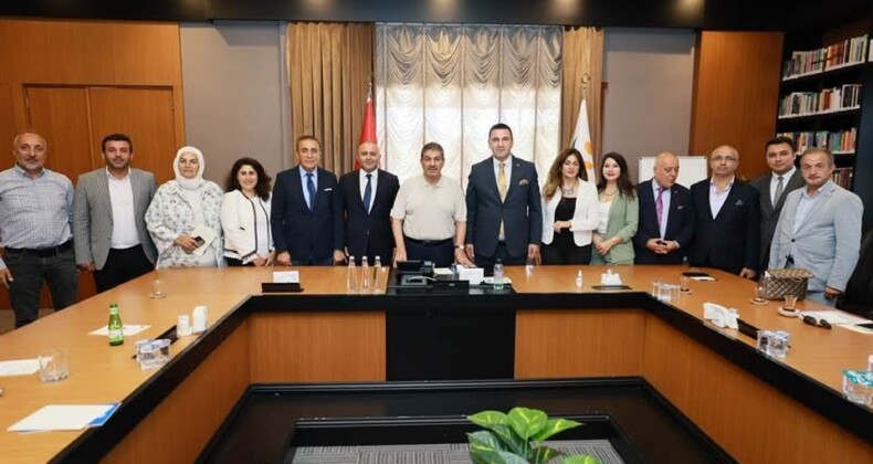 TÜMKON’dan Başkan Göksu’ya Ziyaret