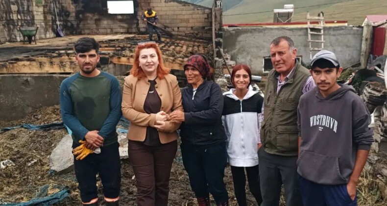 Dünya Ahıska ve Ardahanlılar Derneği’nden Damal’da Yangın Mağdurlarına Ziyaret