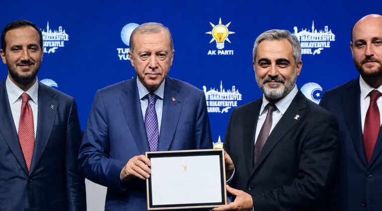 AK Parti Ataşehir Üye Çalışmasına Ödül