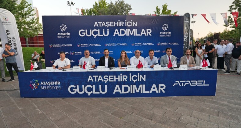 Ataşehir’de İmar Bilgilendirme Toplantısı Yapıldı