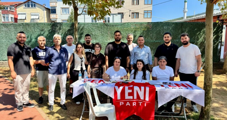 YENİ Parti Ataşehir 9 Mahalle’de Üye Kayıt ve Saha Çalışması