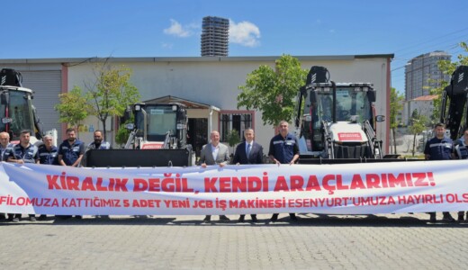 Esenyurt Belediyesi hizmet filosunu büyütüyor