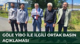 Göle YİBO’nun kapatılmasıyla ilgili ortak basın açıklaması
