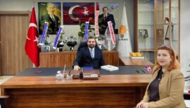 Başkan Atalay’dan, Yeni AK Parti Ardahan İl Başkanı Şenel’e Ziyaret