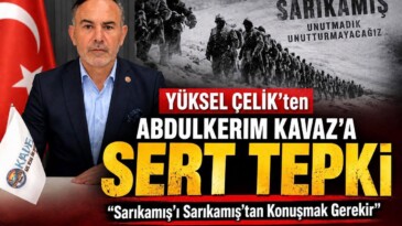 KAIFED Başkanı Yüksel Çelik’ten Kavaz’a Tepki
