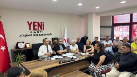 YENİ Parti Ataşehir İlçe Başkanlığı Yeni Binası Açılıyor