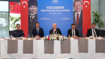 İstanbul Valisi Davut Gül, Çekmeköy’de Muhtarlar İle Buluştu