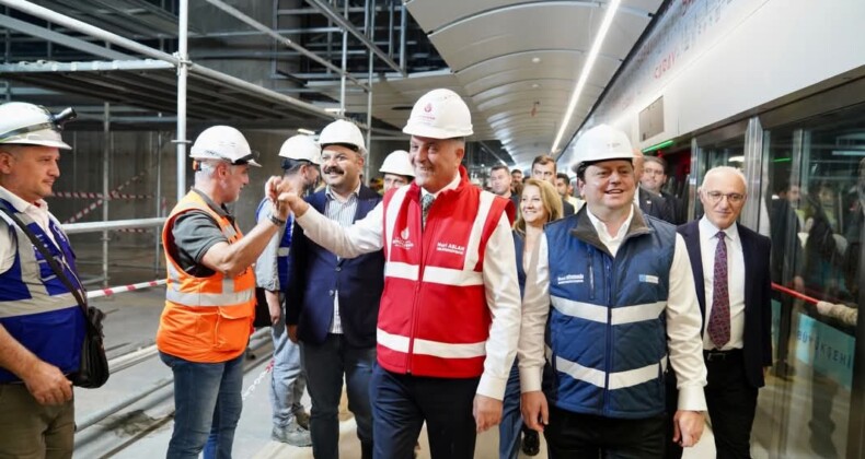 Ümraniye-Ataşehir-Göztepe Metro Hattı Yıl Sonunda Açılıyor