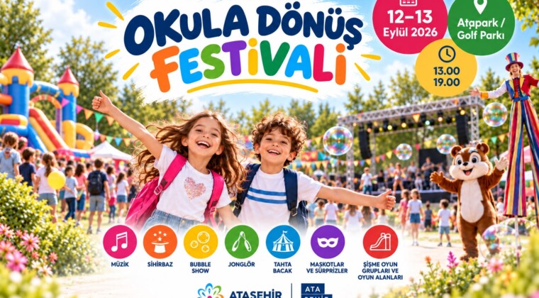 Ataşehir’de Okula Dönüş Festivali