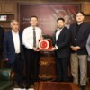 Bağımsız Medya ve Gazeteciler Birliği’nden Başkan Çerkez’e Ziyaret