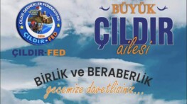 Çıldır Dernekler Federasyonu Gecesi 19 Aralık’ta