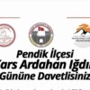 Pendik’te Kars Ardahan Iğdır Tanıtım Günü Yapılacak