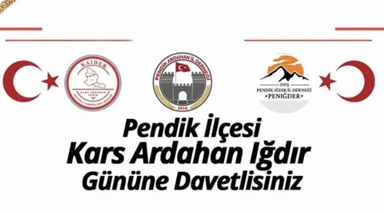 Pendik’te Kars Ardahan Iğdır Tanıtım Günü Yapılacak