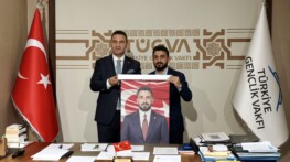 TÜMKON’dan, TÜGVA Başkanı İbrahim Beşinci’ye Ziyaret