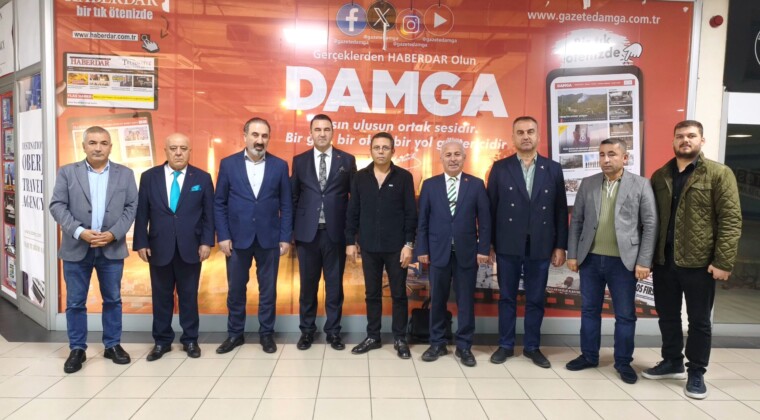 81 il Sivil Toplum Kuruluşları Konfederasyonu’ndan Gazeteci Mehmet Mert’e Ziyaret