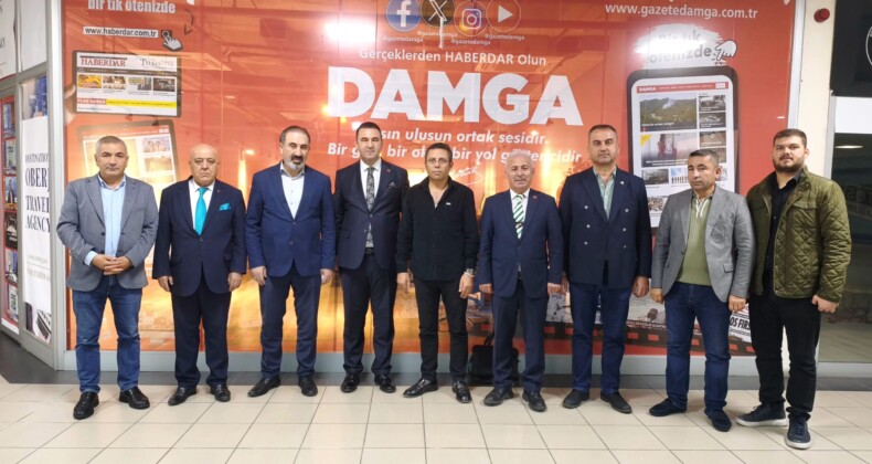 81 il Sivil Toplum Kuruluşları Konfederasyonu’ndan Gazeteci Mehmet Mert’e Ziyaret