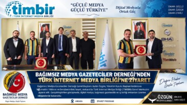 Bağımsız Medya ve Gazeteciler Derneği’nden, Türk İnternet Medya Birliği’ne Ziyaret