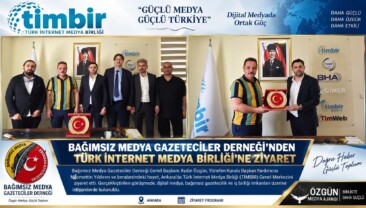 Bağımsız Medya ve Gazeteciler Derneği’nden, Türk İnternet Medya Birliği’ne Ziyaret