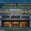 ARDAFED, Dayanışma Gecesi Yapacak