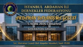 ARDAFED, Dayanışma Gecesi Yapacak