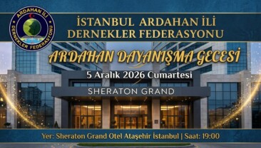 ARDAFED, Dayanışma Gecesi Yapacak