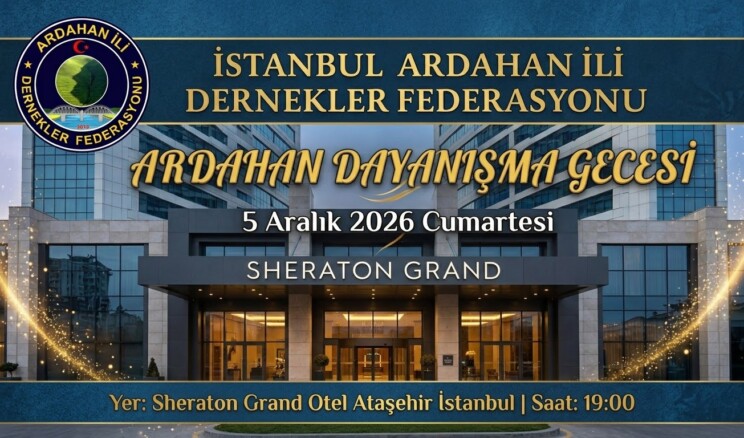 ARDAFED, Dayanışma Gecesi Yapacak