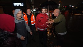 Ataşehir Belediyesi Yoğun Yağışa Karşı Sahada