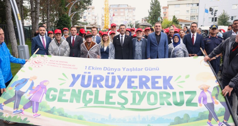 Çekmeköy’de “Yürüyerek Gençleşiyoruz” Organizasyonu