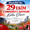 Ataşehir’de, 29 Ekim Cumhuriyet Bayramı Programı