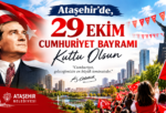 Ataşehir’de, 29 Ekim Cumhuriyet Bayramı Programı